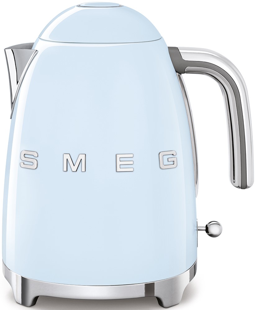 Fierbător electric Smeg - KLF03PBEU, 2400W, 1.7 l, albastru