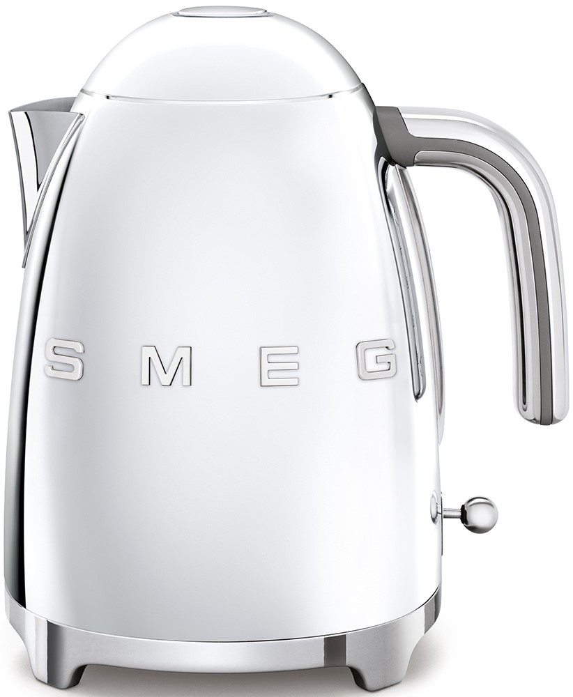 Fierbător electric Smeg - KLF03SSEU, 2400W, 1.7 l, argintiu