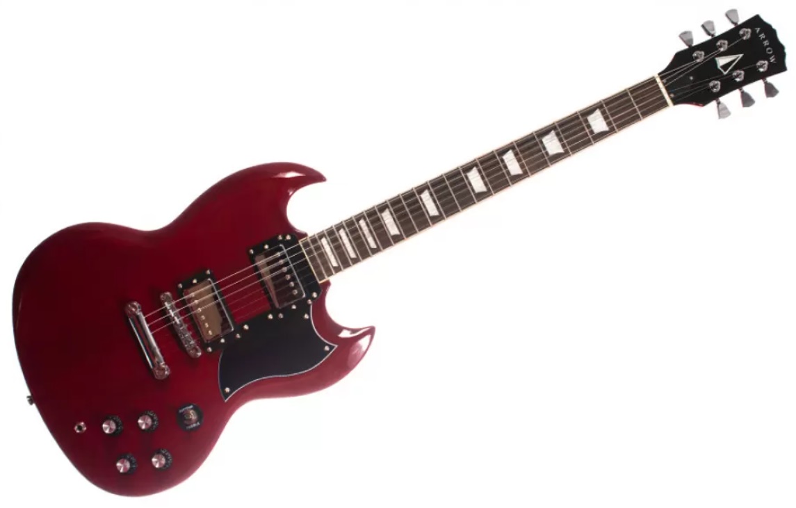 Chitară electrică Arrow - SG-03, Cherry Rosewood