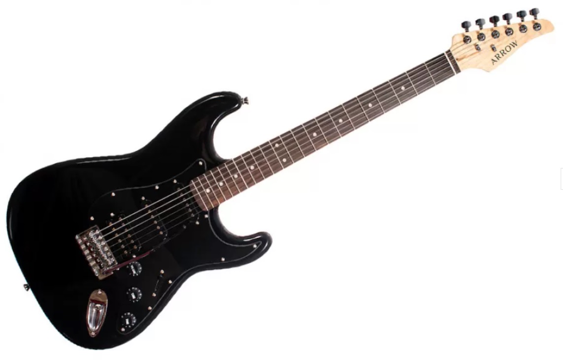 Chitară electrică Arrow - STH-03, negru