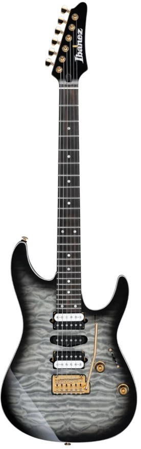 Chitară electrică Ibanez AZ47P1QM BIB cu husă, negru/gri