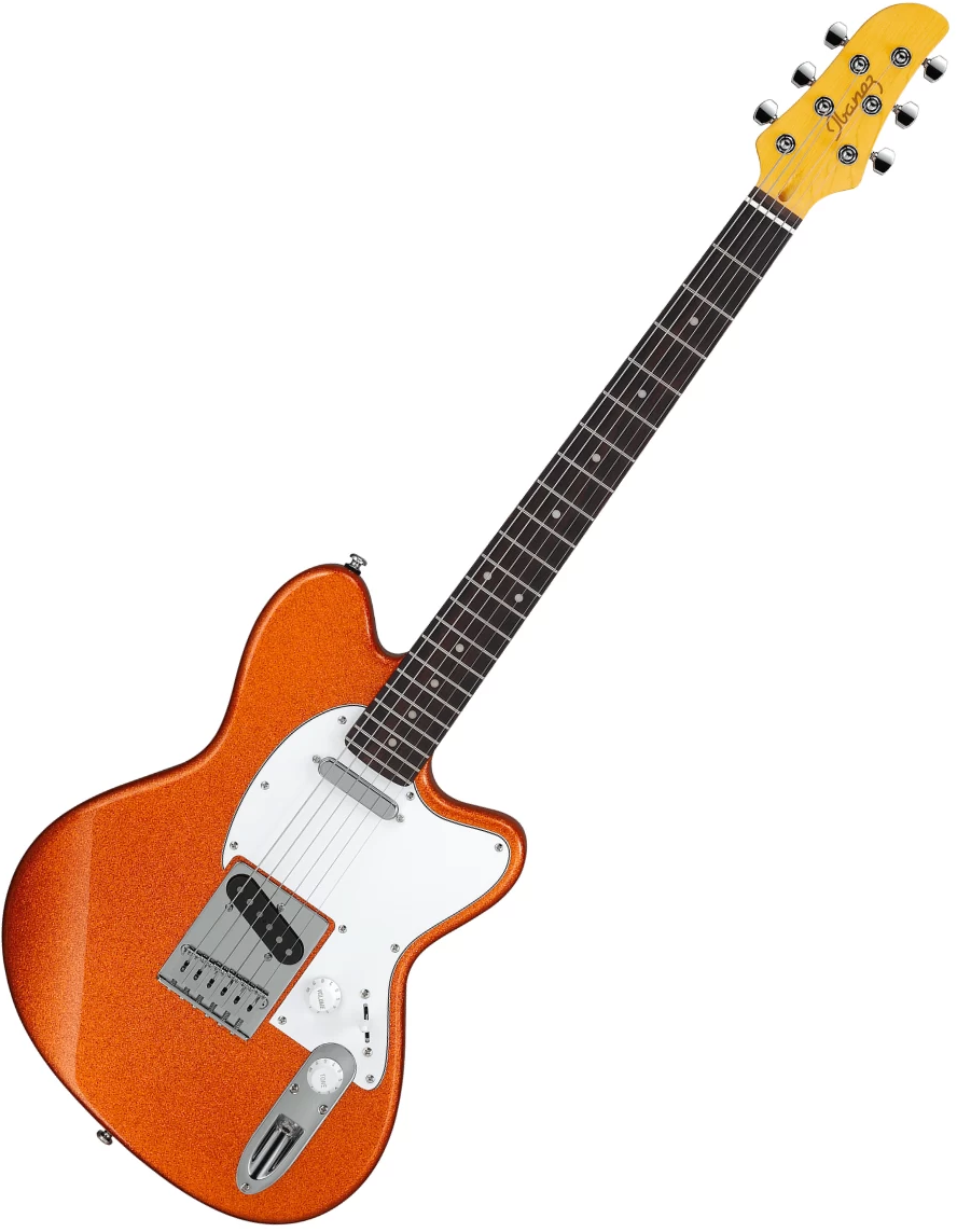 Chitară electrică  Ibanez - YY20, Orange Cream Sparkle
