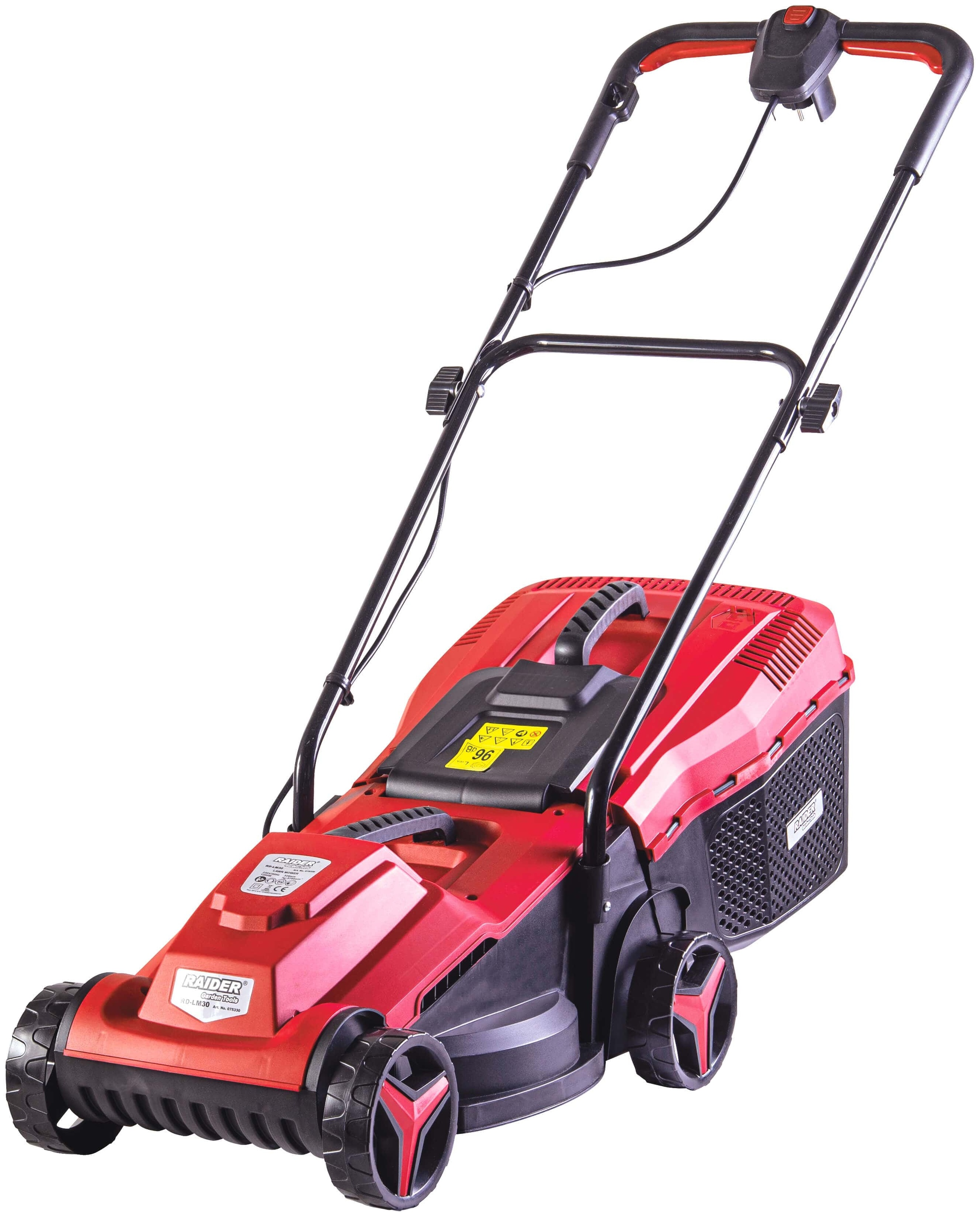 Mașină de tuns iarba electrică Raider - RD-LM30, 1200W, 400 m2, 30 l, 32 cm