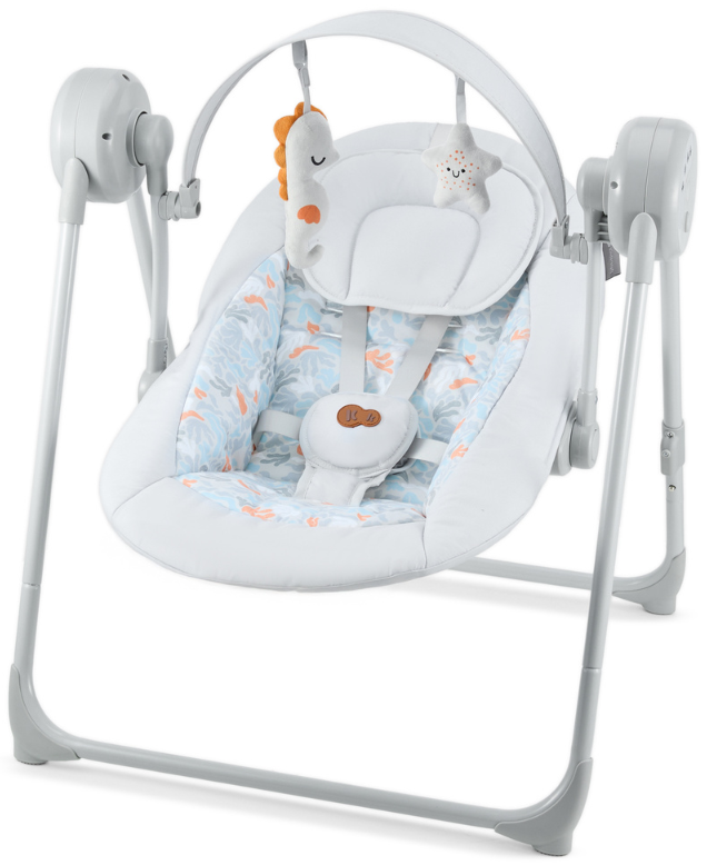 Balansoar electric KinderKraft - Swingee, gri