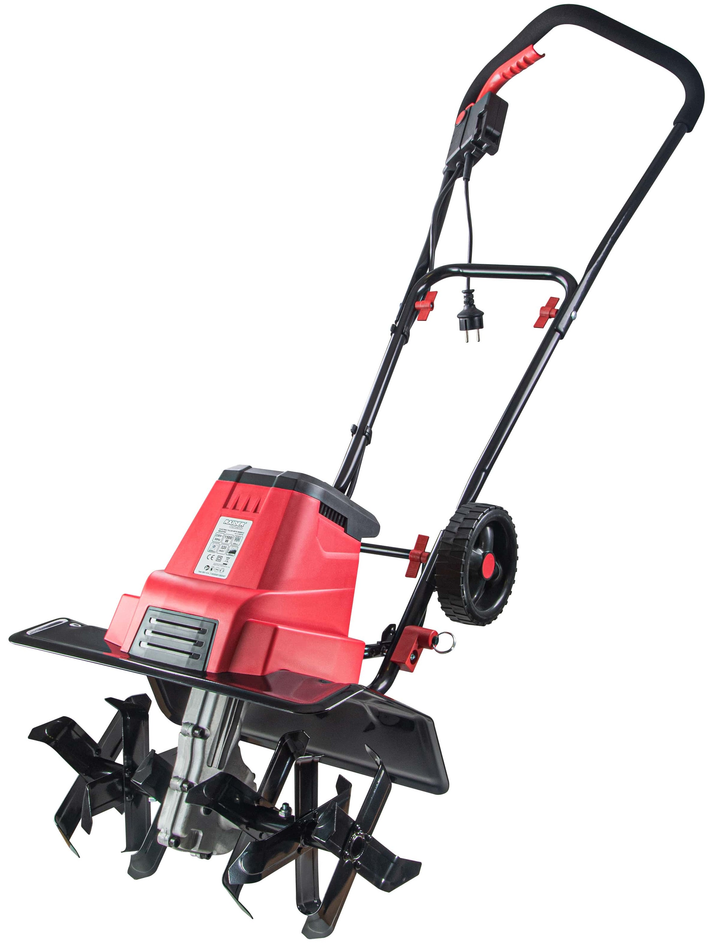 Motosapă electrică cu roți Raider - RD-ET02, 1500W, 450 mm