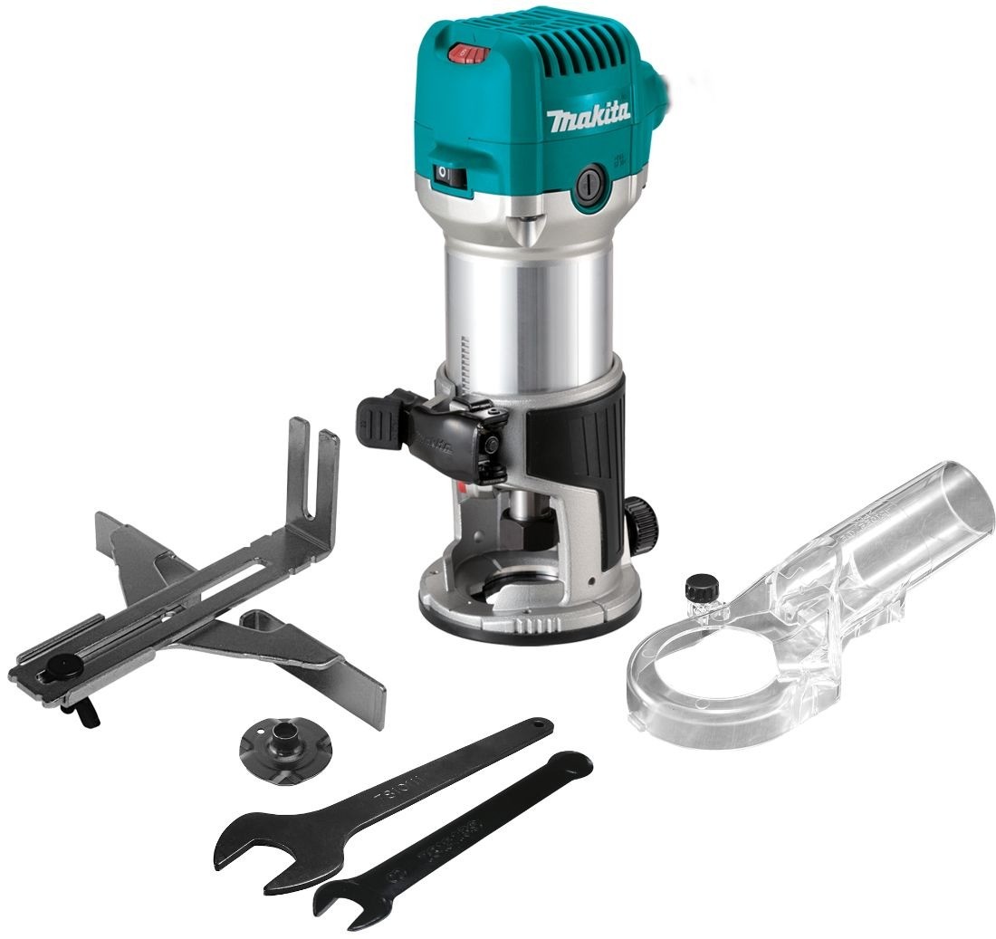Freză electrică Makita - RT0702C, 710W, 6 - 8 mm