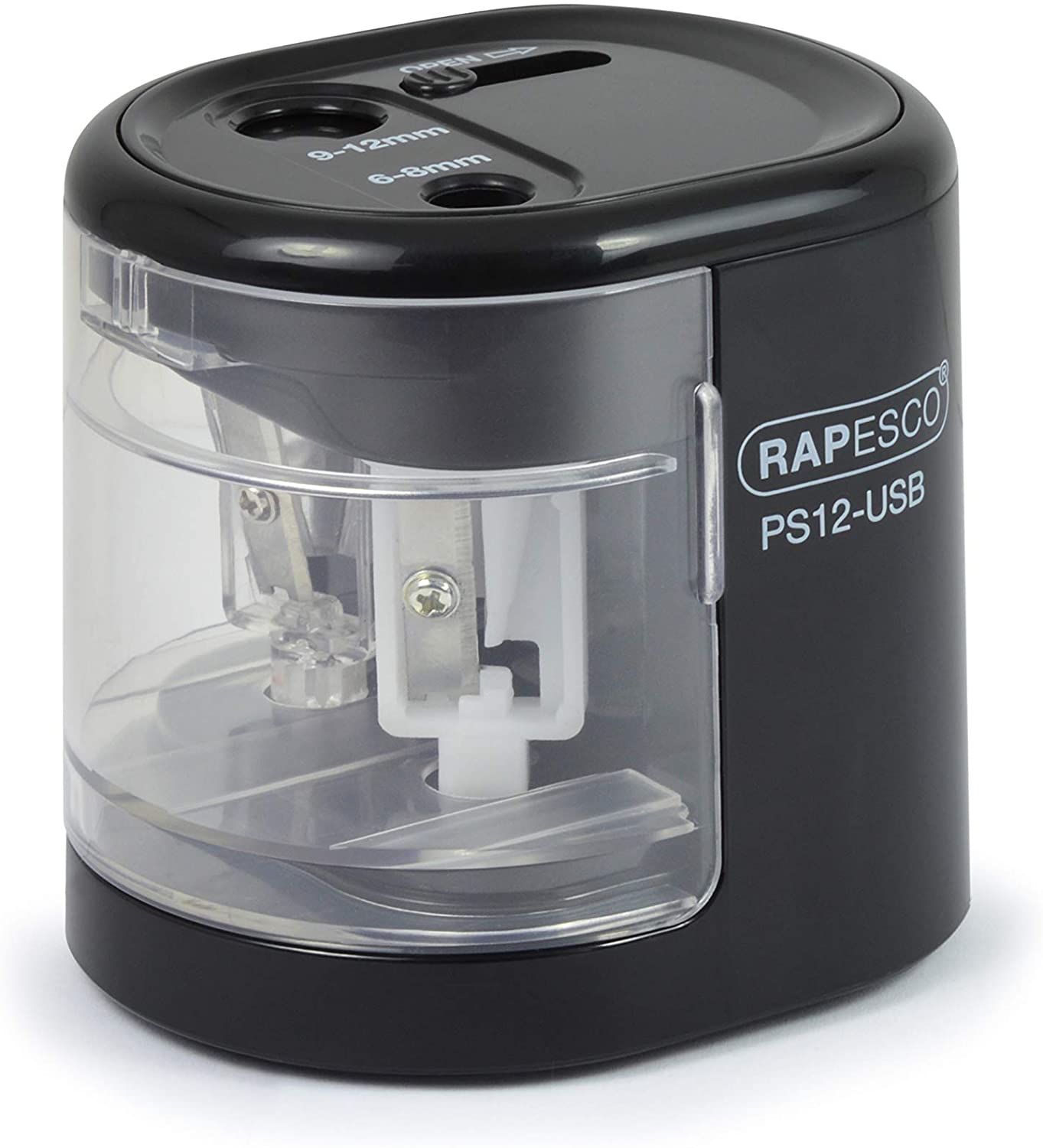 Ascutitoare electrica Rapesco - PS12, neagra