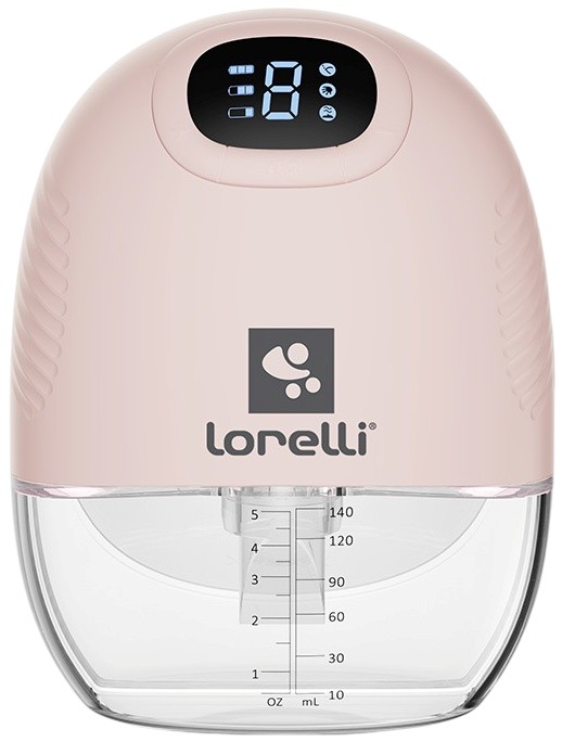 Pompă electrică de sân Lorelli - Hands Free, Alice, roz
