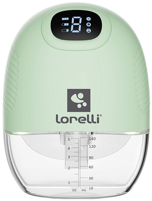 Pompă electrică de sân Lorelli - Hands Free, Alice, verde