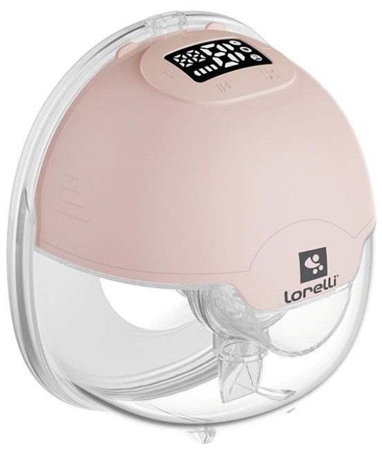 Pompă electrică de sân Lorelli - Hands Free, Aya, roz