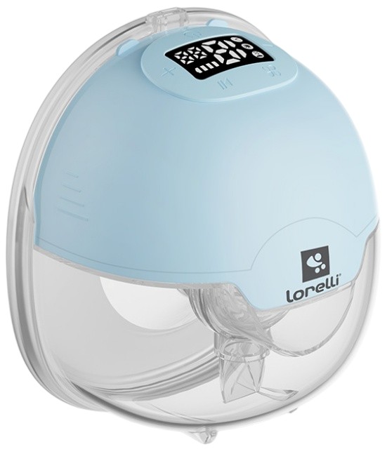 Pompă electrică de sân Lorelli - Hands Free, Aya, albastru