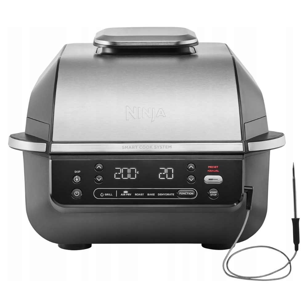 Grătar electric Ninja - Foodi EG351EU, 1760W, 5.7 l, negru/argintiu
