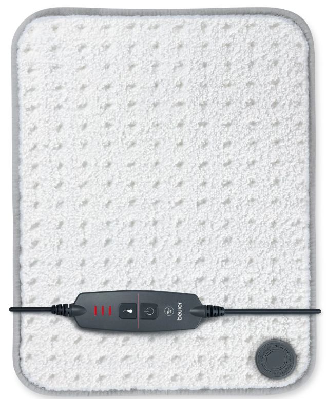 Pernă electrică Beurer - HK 43, 44 x 33 cm, alb