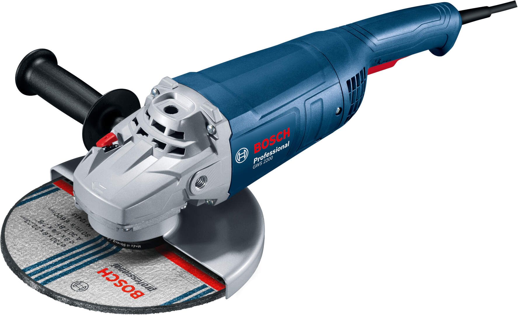 Șlefuitor unghiular electric Bosch - Professional, GWS 2200-230 Soft Start, 2200W
