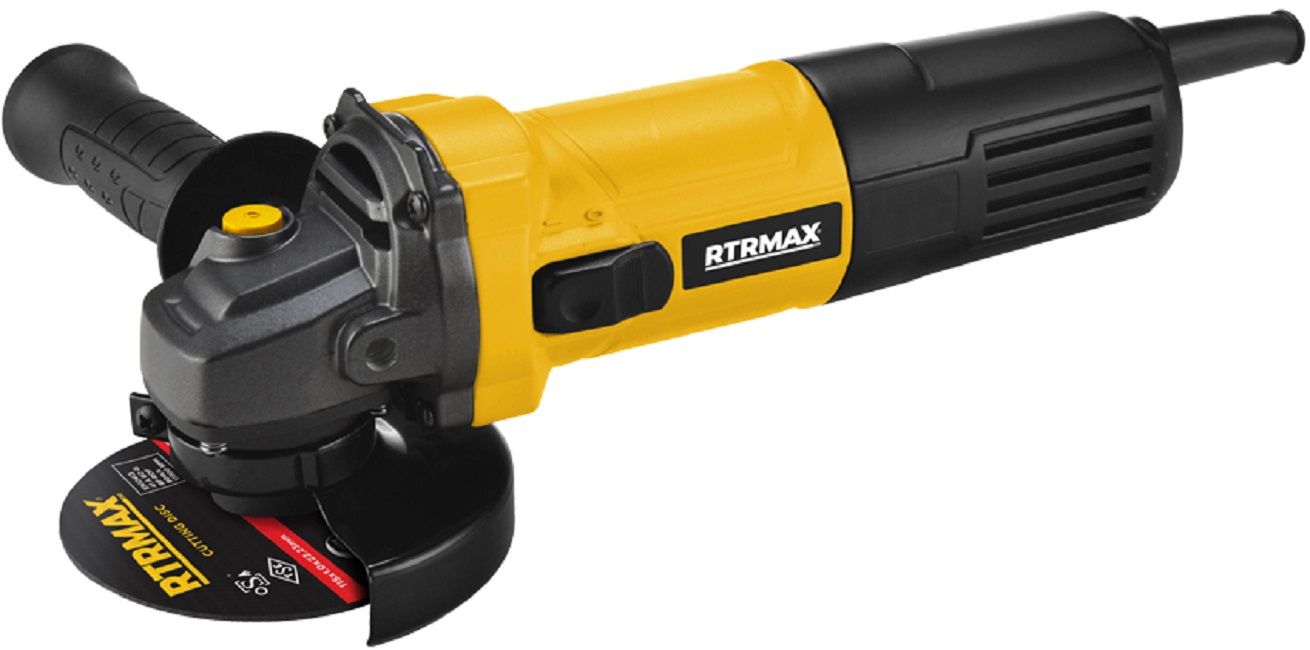 Șlefuitor unghiular electric RTRMAX - 43533, 750W, Ø115/125 mm