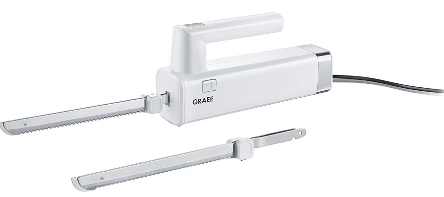 Cuțit electric de bucătărie Graef - EK501, 150W, alb