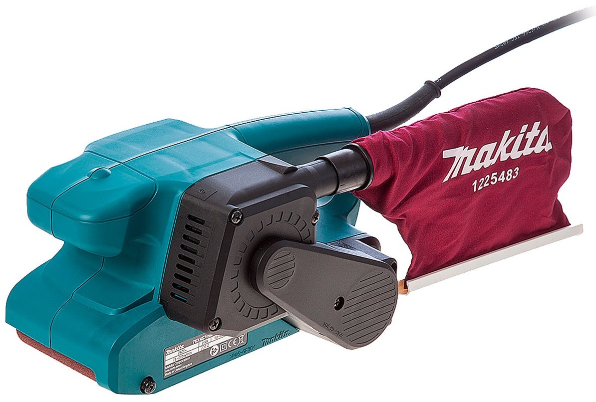 Șlefuitor electric cu bandă Makita - 9911, 650W, cu reglare lină a…