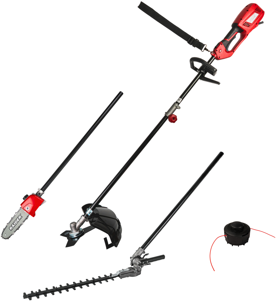 Mașină de tuns electrică 4 în 1  Raider - RD-EBC12, 1.4 kW, 42 cm