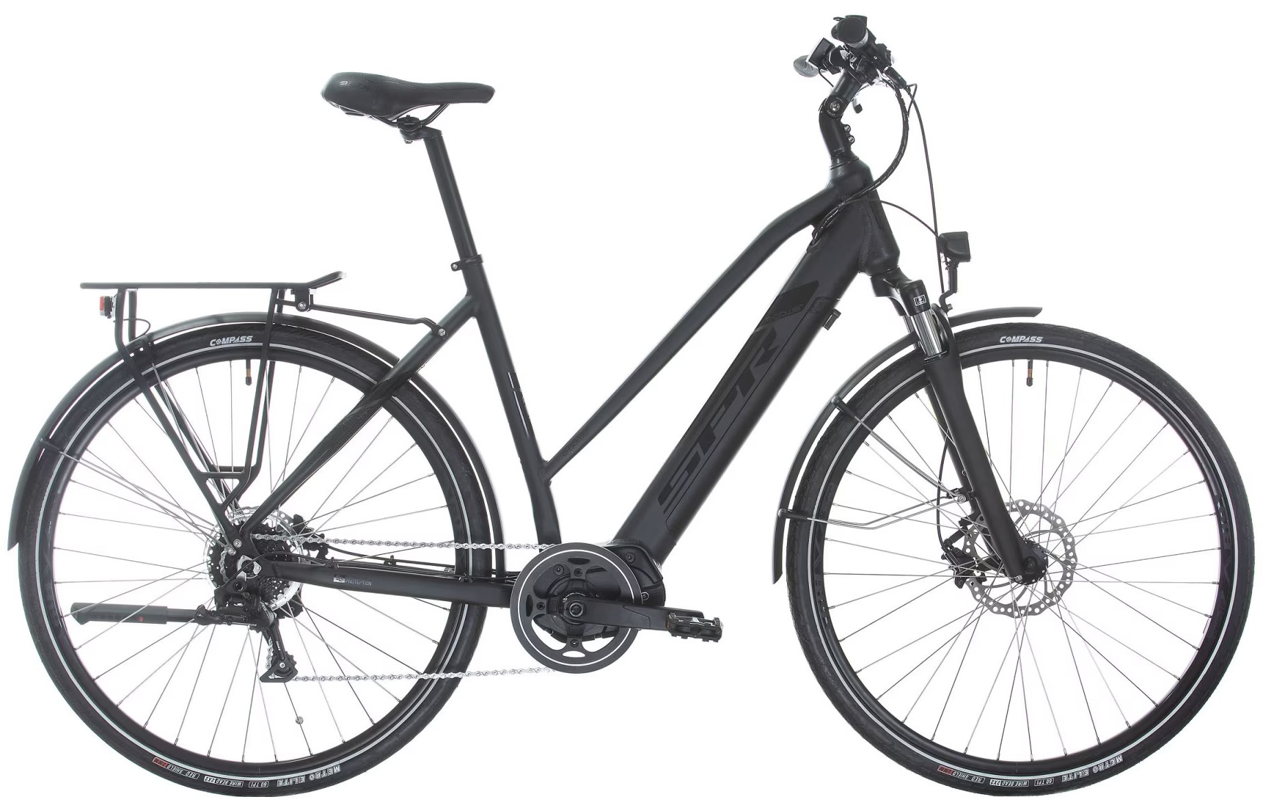 Bicicletă electrică pentru femei SPRINT - Faster Lady, 28", 530 mm, negru