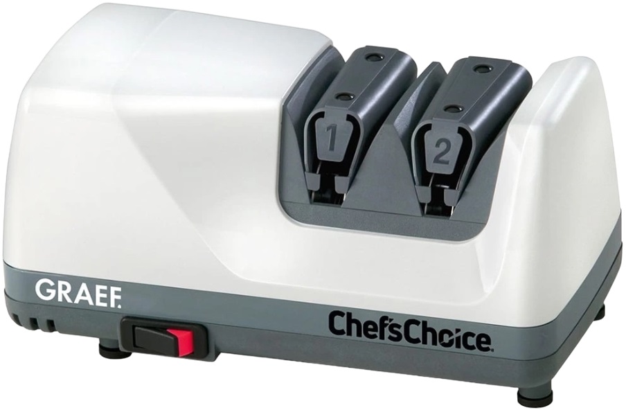 Ascuțitor electric de cuțite  Graef - CC105, 45W, alb