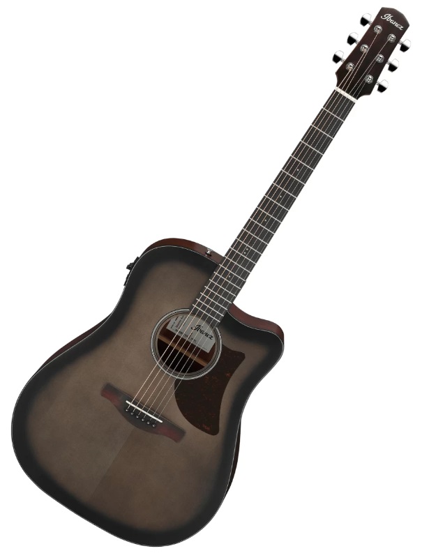 Chitara electrica acustica Ibanez - AAD50CE TCB, Transparent Charcoal Burst