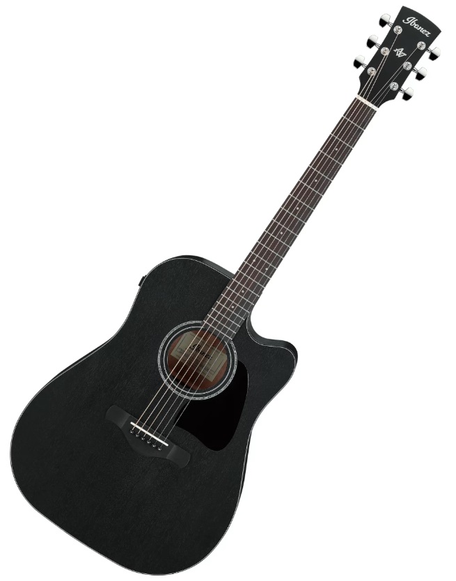 Chitară acustică electrică Ibanez - AW1040CE Open Pore, Weathered Black