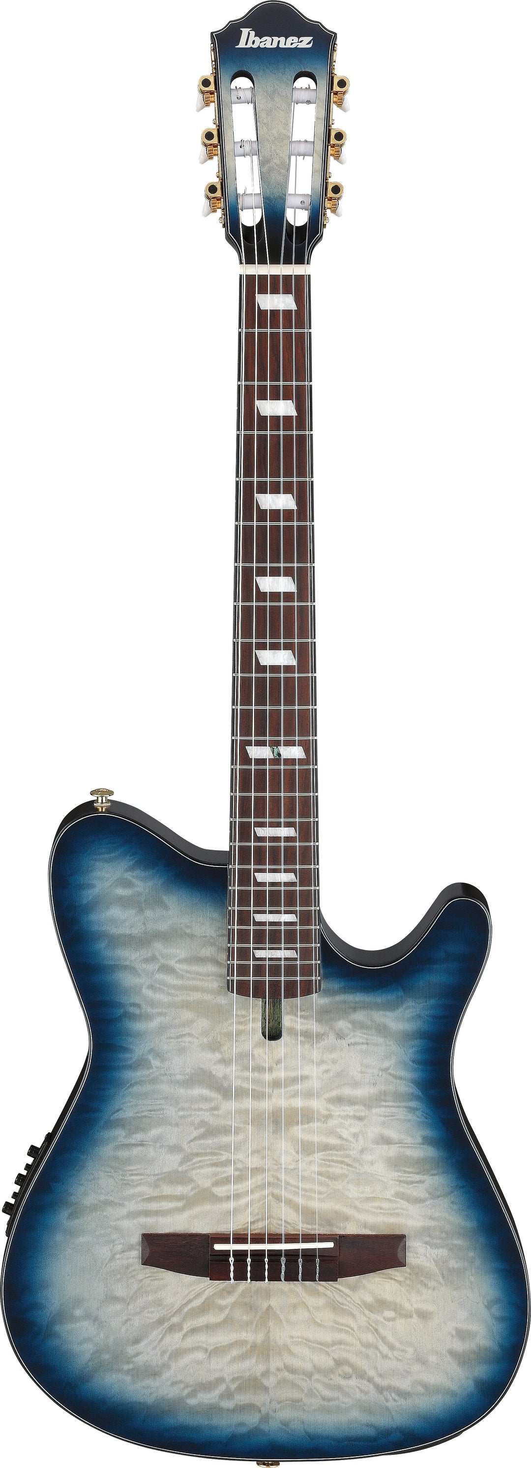 Chitară electro-acustică Ibanez - FRH20QMNCTL, Cosmic Blue Starburst…