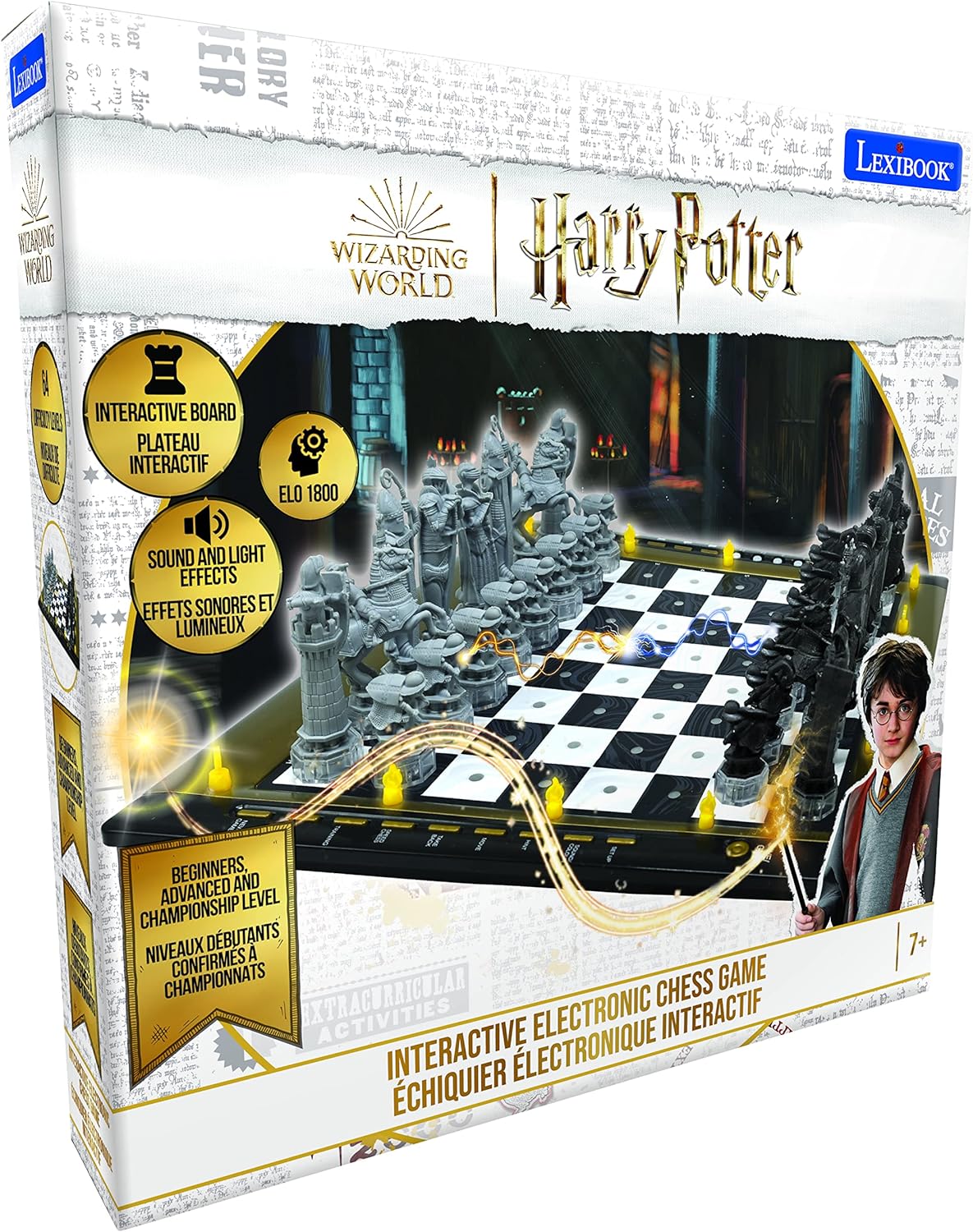 Sah electronic de lux Lexibook: Harry Potter (With Lights and Sound Effects)