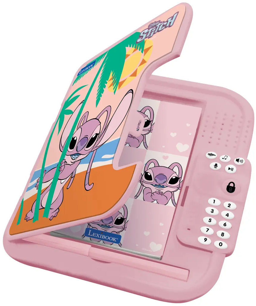 Jurnal electronic secret Lexibook - Disney Stitch, cu parolă