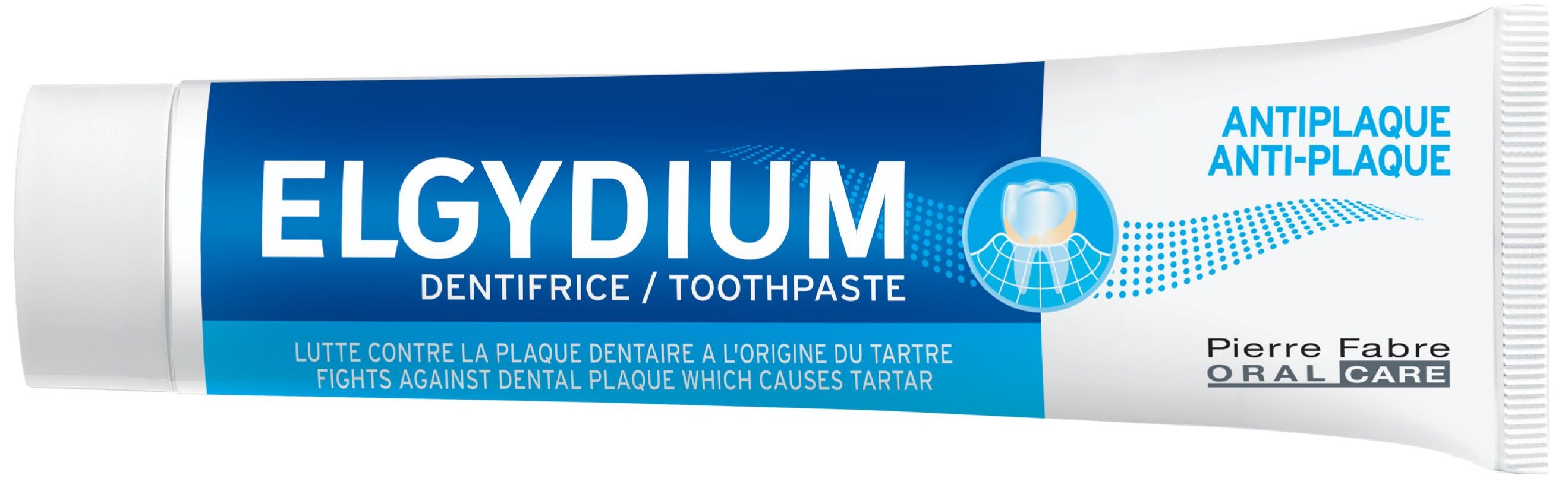 Elgydium Anti-plaque Pastă de dinţi, 75 ml