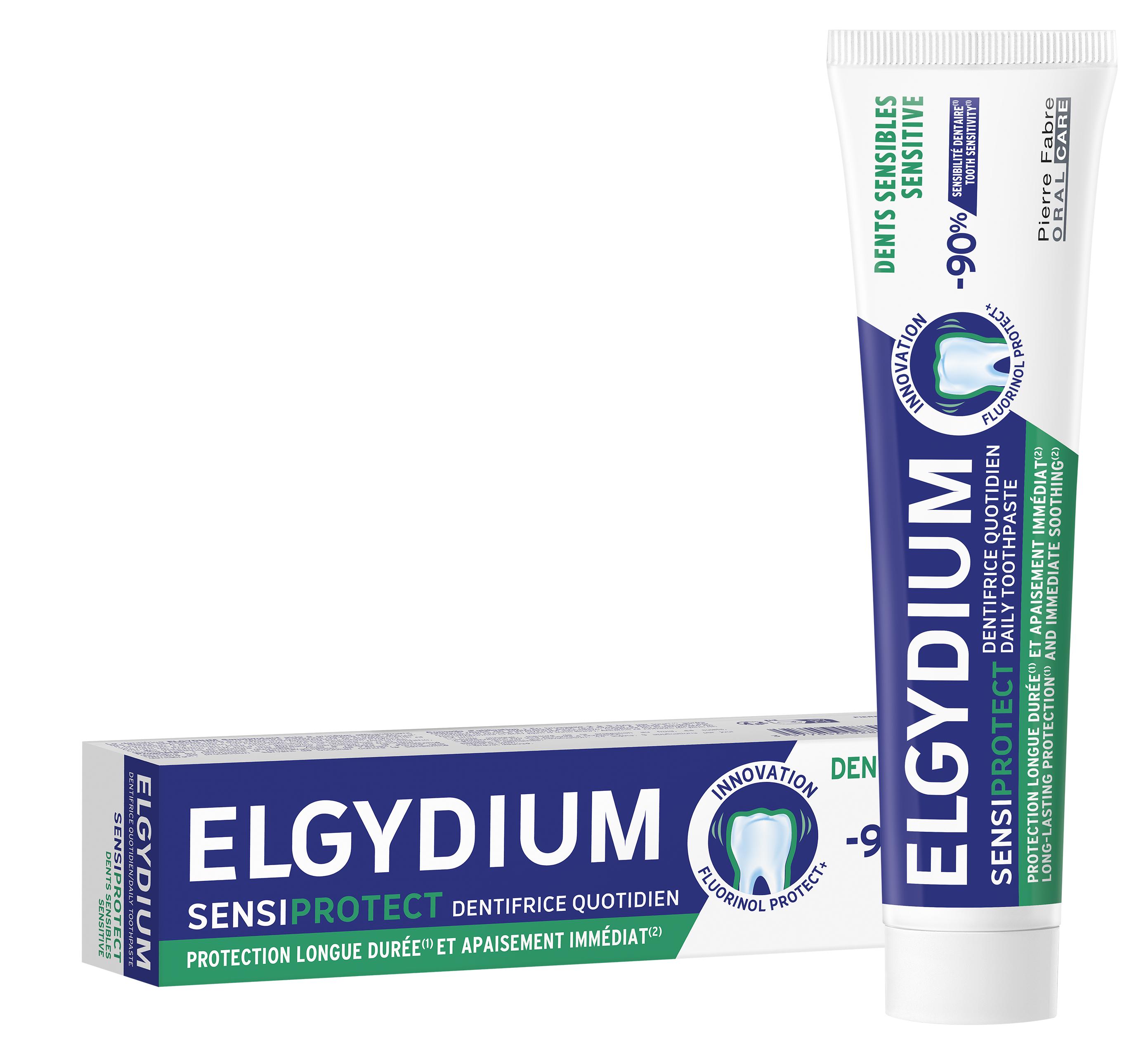 Elgydium Pastă de dinți pentru dinți sensibili Sensiprotect, 75 ml