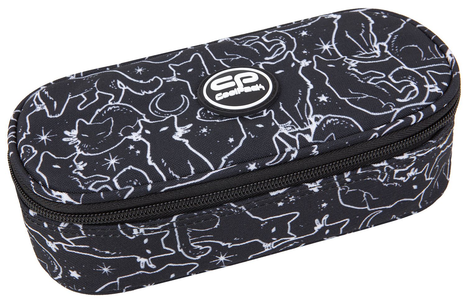 Penar școlar eliptic Cool Pack Campus - Black Cats