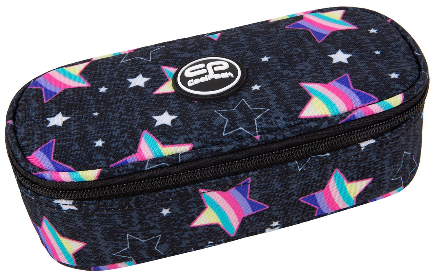 Penar școlar eliptic Cool Pack Campus - Rainbow Night