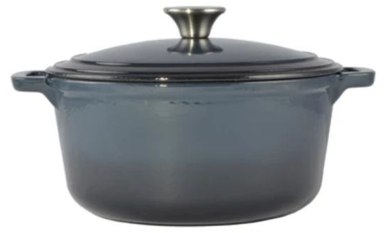 Oală emailată din fontă Perfect Home – 24 cm, 4 l