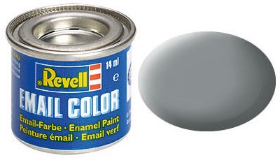 Vopsea email Revell  - Gri , mat (R32143)