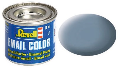 Vopsea email Revell - gri, mat (R32157)