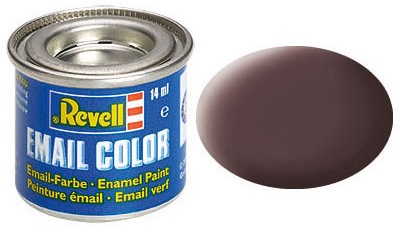 Vopsea email Revell  - Maro închis, mat (R32184)