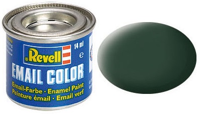 Vopsea email Revell  - Verde inchis, mat (R32168)