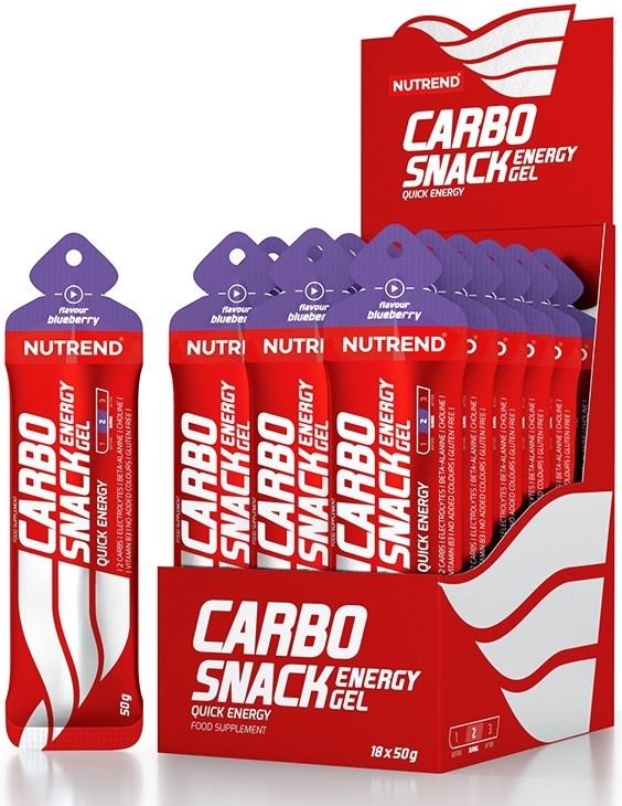 Carbosnack, coacăze, 18 pliculețe, Nutrend