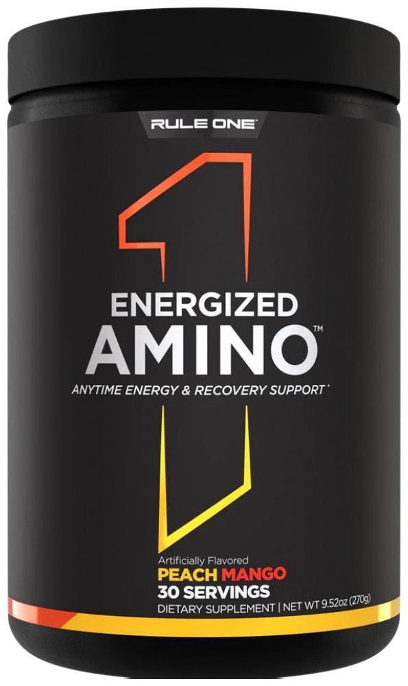 Energized Amino, piersică cu mango, 270 g, Rule1