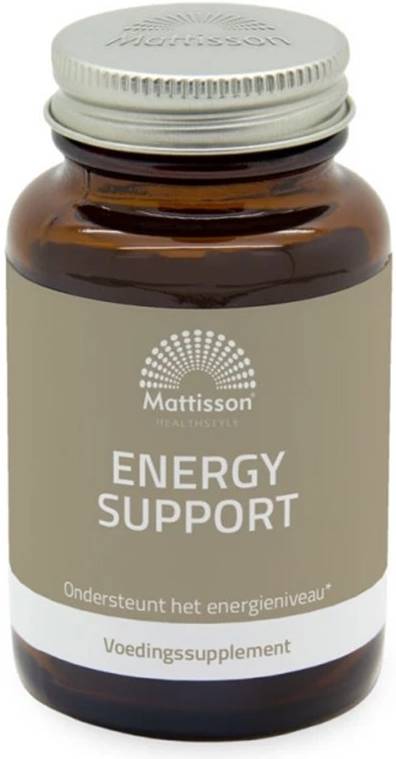 Energy Support, 60 capsule, Mattisson Healthstyle