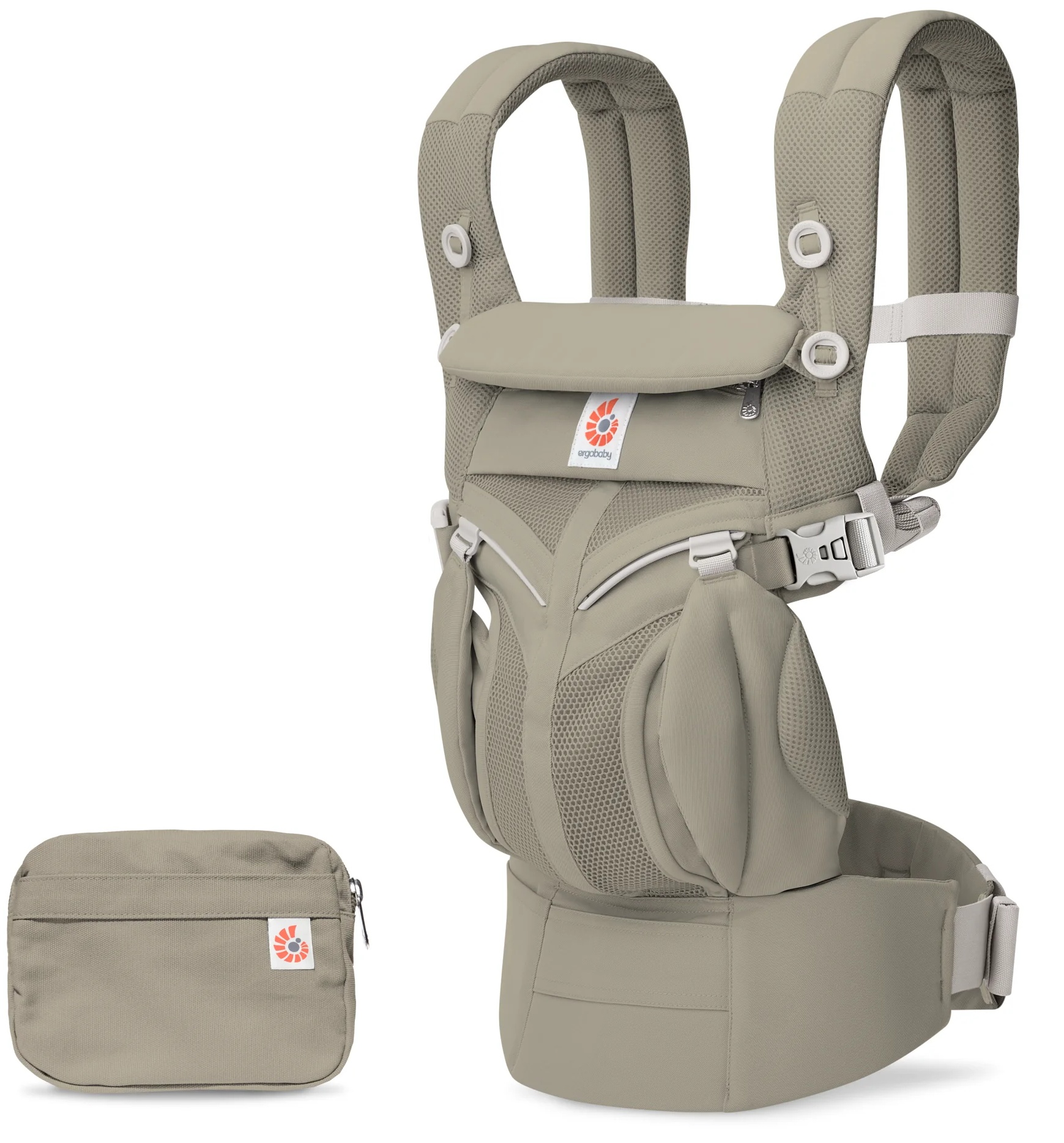 Rucsac ergonomic Ergobaby - Omni Classic Mesh, Soft Olive