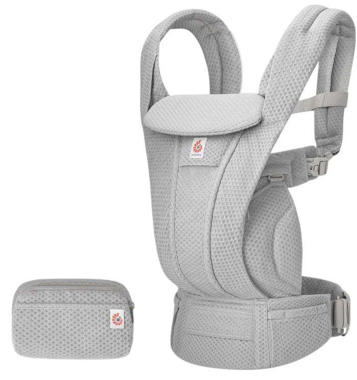 Rucsac ergonomic Ergobaby - Omni Deluxe, Pearl Grey
