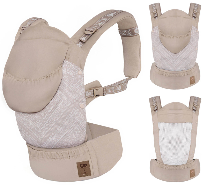 Rucsac ergonomic KinderKraft Bizuu - Huggy, Dune whisper