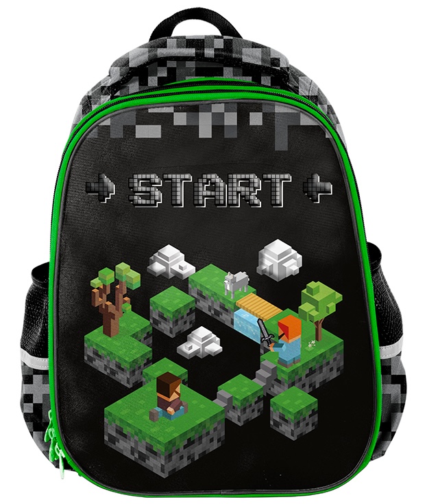 Ghiozdan ergonomic Paso Game - Cu 1 compartiment