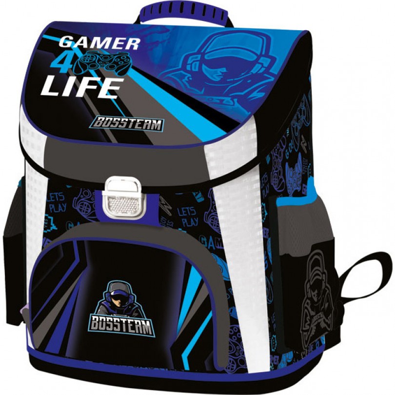 Rucsac ergonomic școlar Lizzy Card Gamer 4 Life - Premium