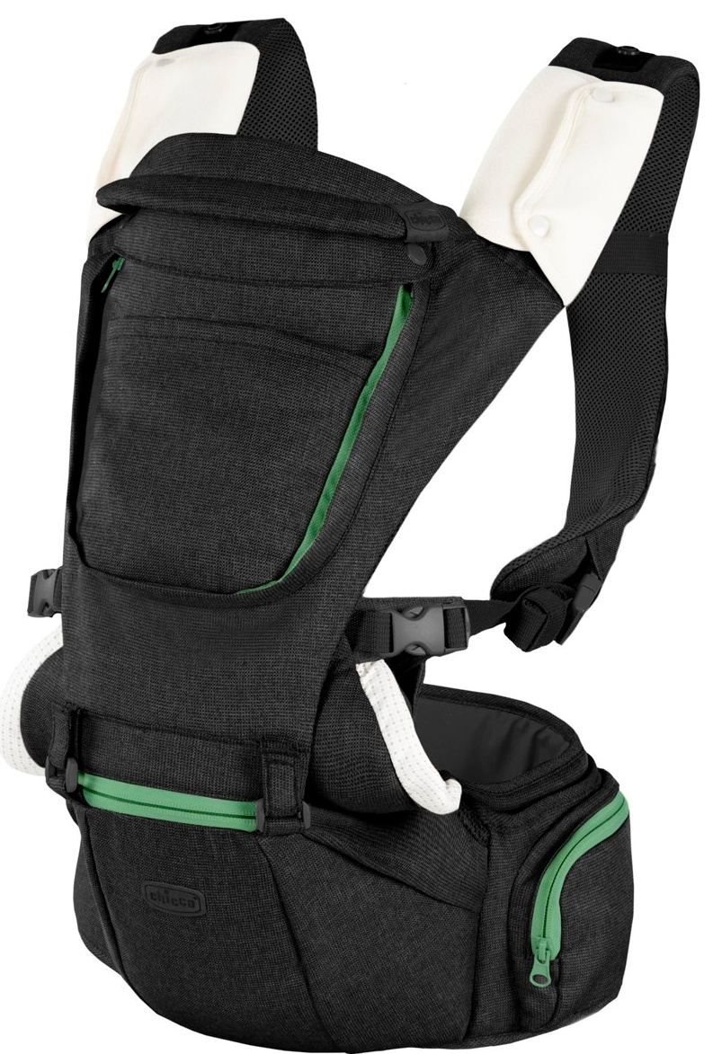 Cangur ergonomic 3 în 1 Chicco - Hip Seat, Pirate Black