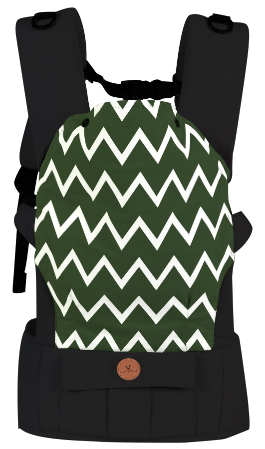 Marsupiu ergonomic Cangaroo - Explorer, verde închis