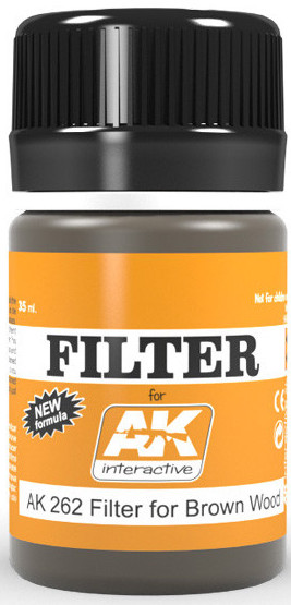 Produs eroziv AK Interactive - DARK FILTER FOR WOOD (AK262) (35 ml)