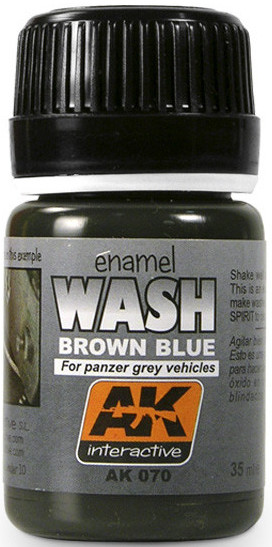 Produs erozivAK Interactive - WASH FOR PANZER GREY VEHICLES AK070  (35 ml)
